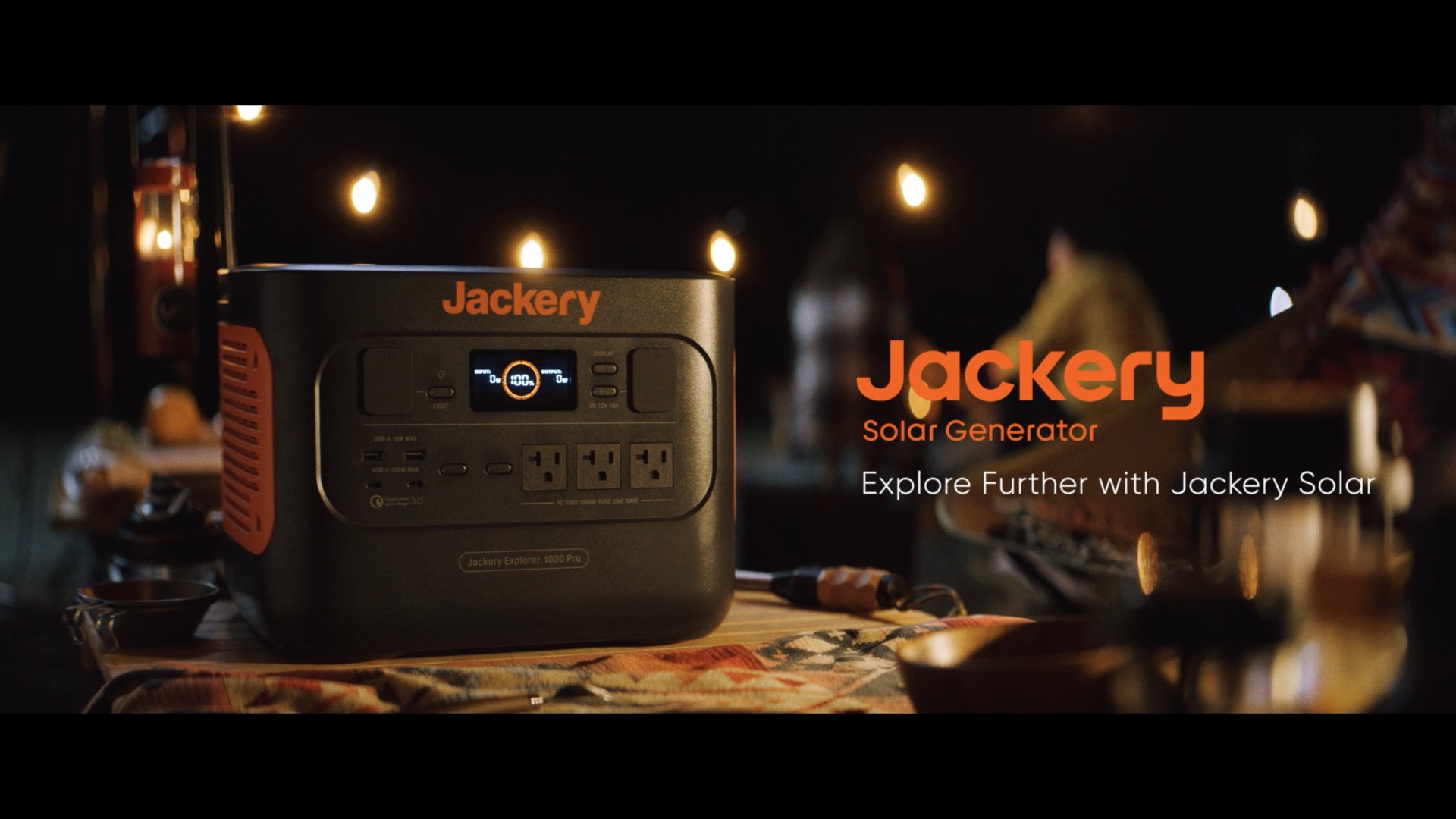 Jackery「さあ、世界を外へとひろげよう。」